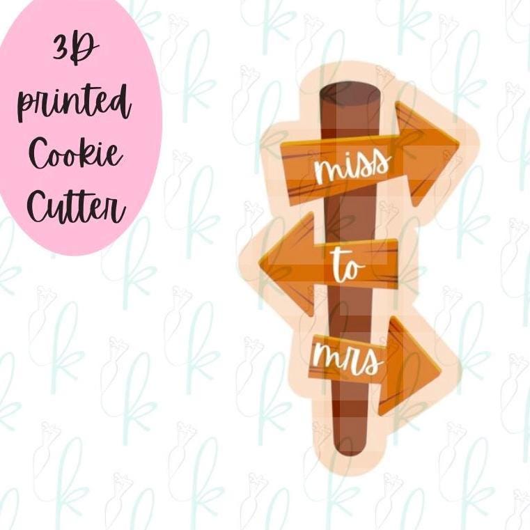 Rustic Arrows Wood Sign Cookie Cutter