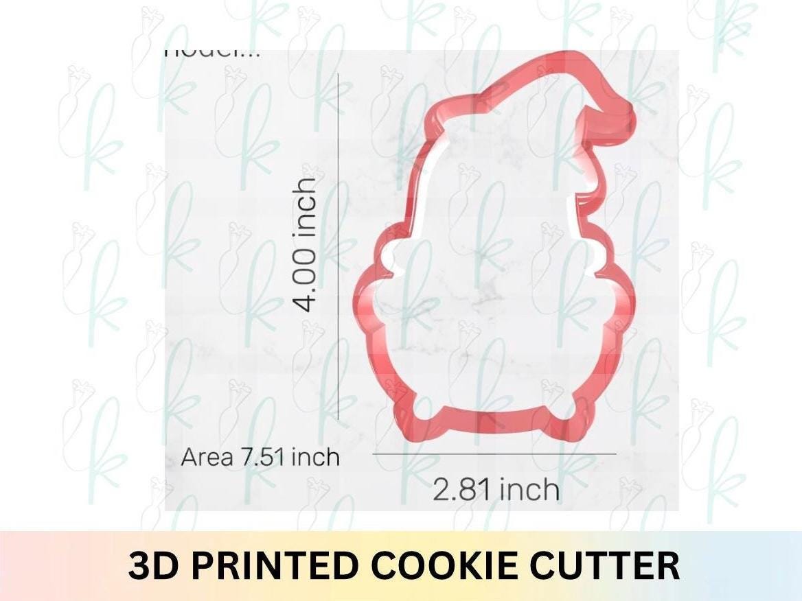 A Baby is Brewing - Halloween Ghost in Cauldron Plaque Cookie Cutter