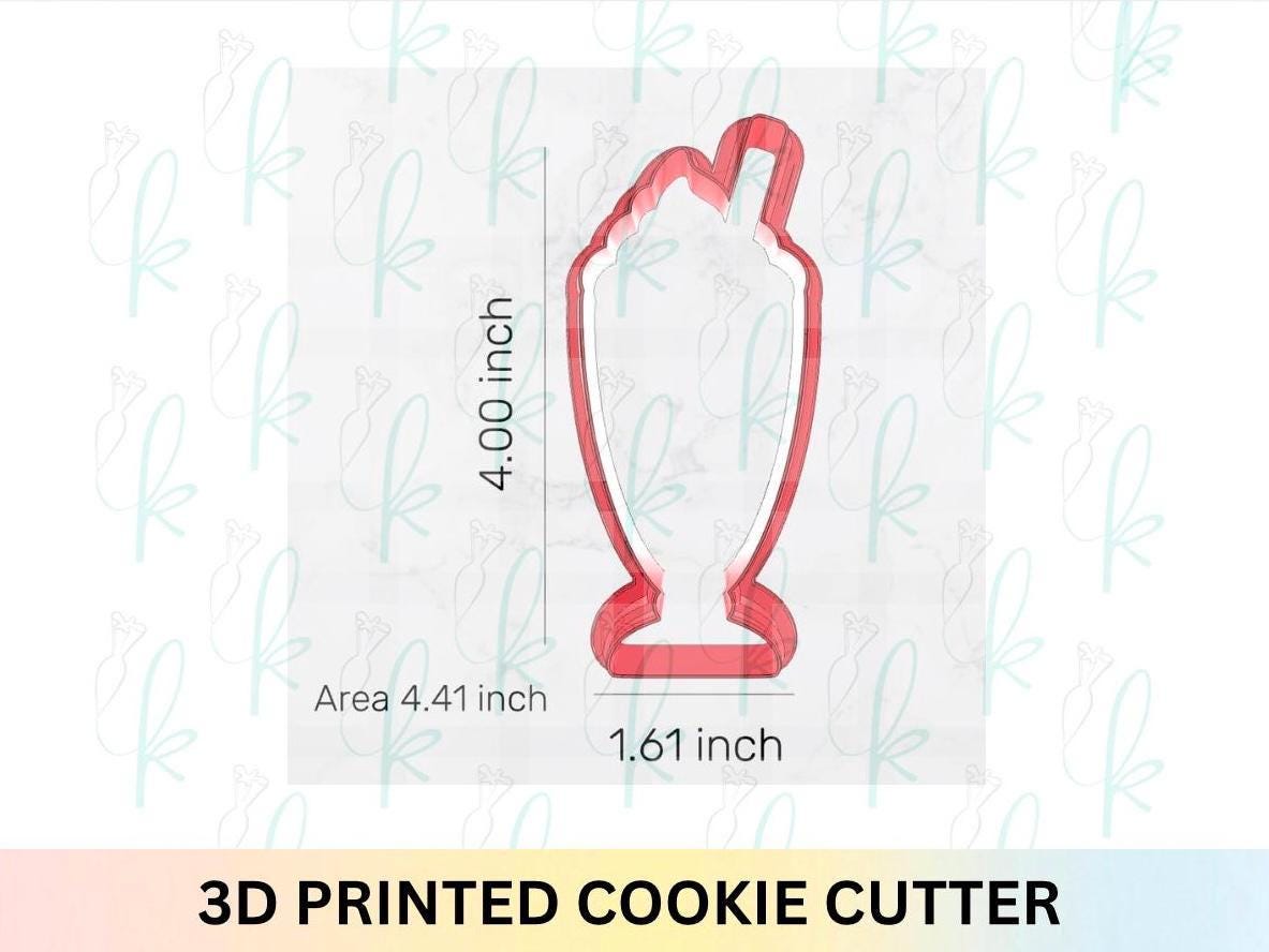 Milkshake Cookie Cutter