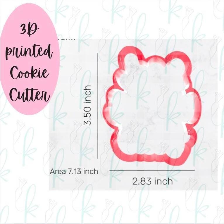 Red White and Blue Plaque Cookie Cutter