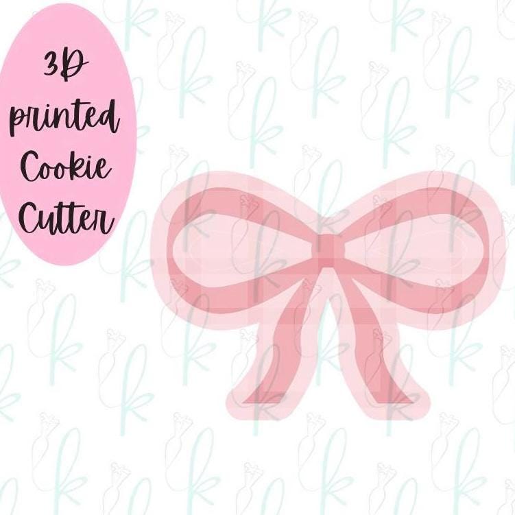 Coquette Ribbon Bow Cookie Cutter