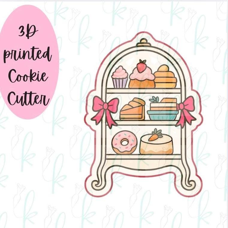 Bow Dessert Stand Cookie Cutter
