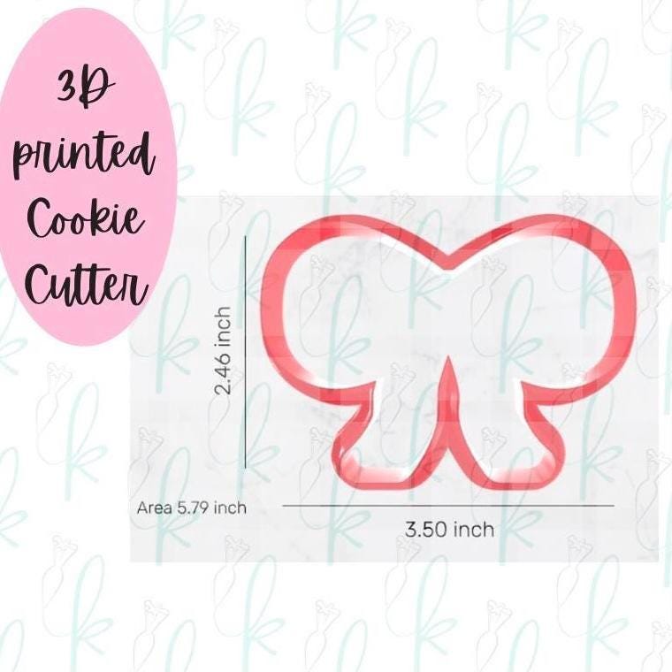 Coquette Ribbon Bow Cookie Cutter
