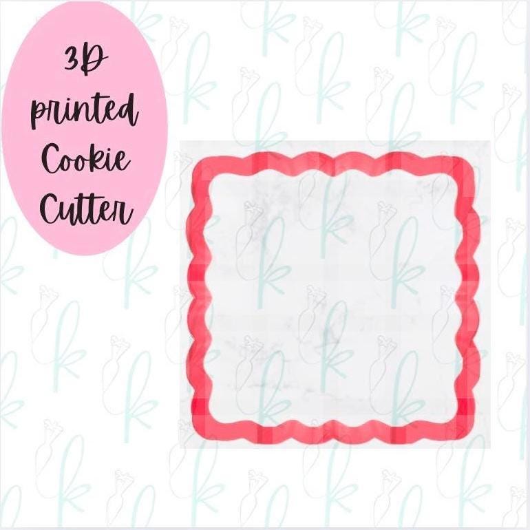 Wavy Square Cookie Cutter
