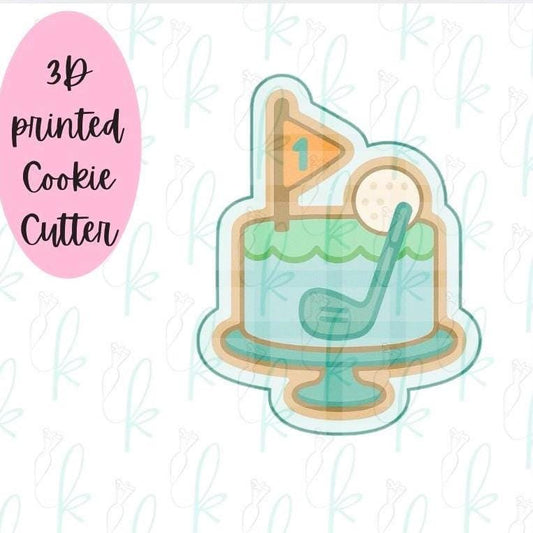 Golf Cake Cookie Cutter