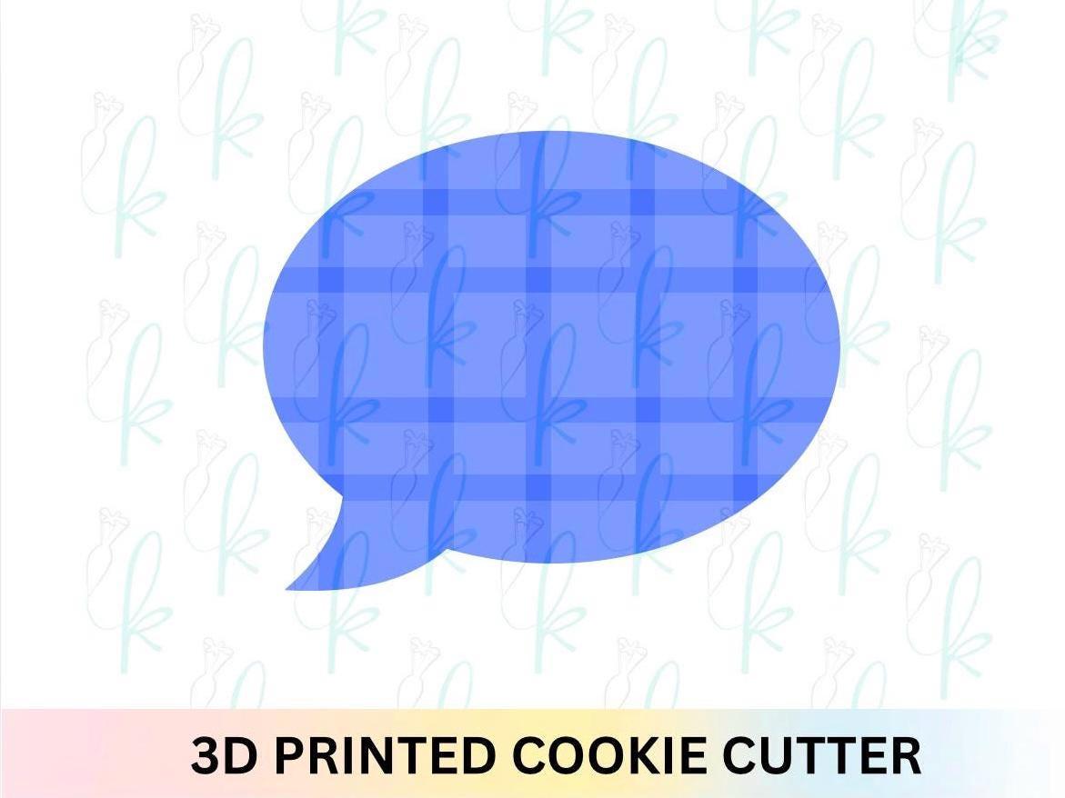 Speech Bubble Cookie Cutter