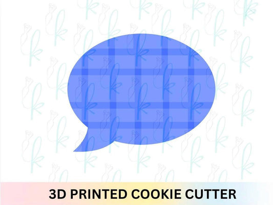 Speech Bubble Cookie Cutter