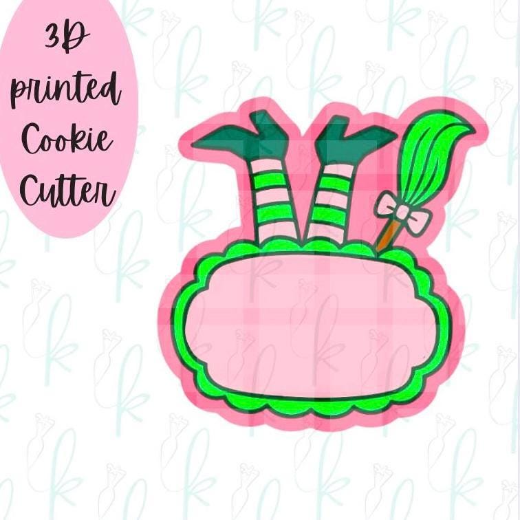 Witch Plaque Cookie Cutter