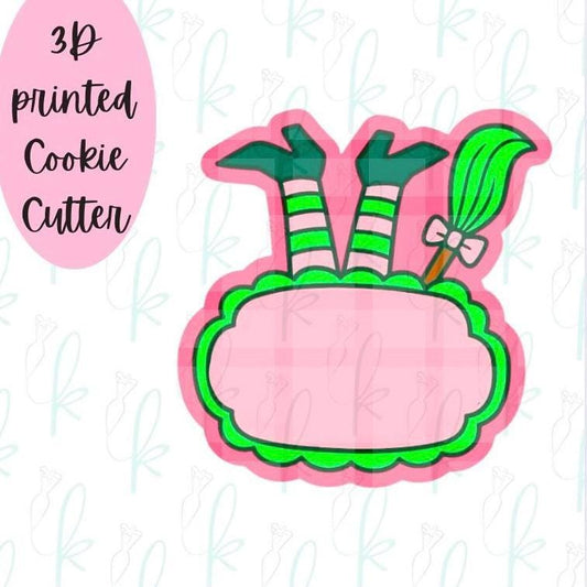 Witch Plaque Cookie Cutter