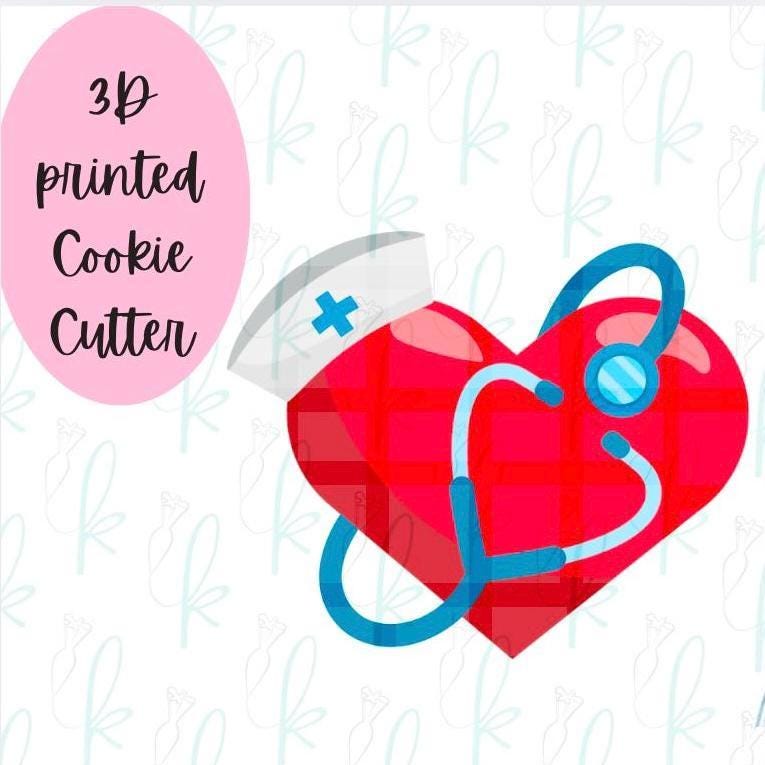 Nurse Heart Cookie Cutter
