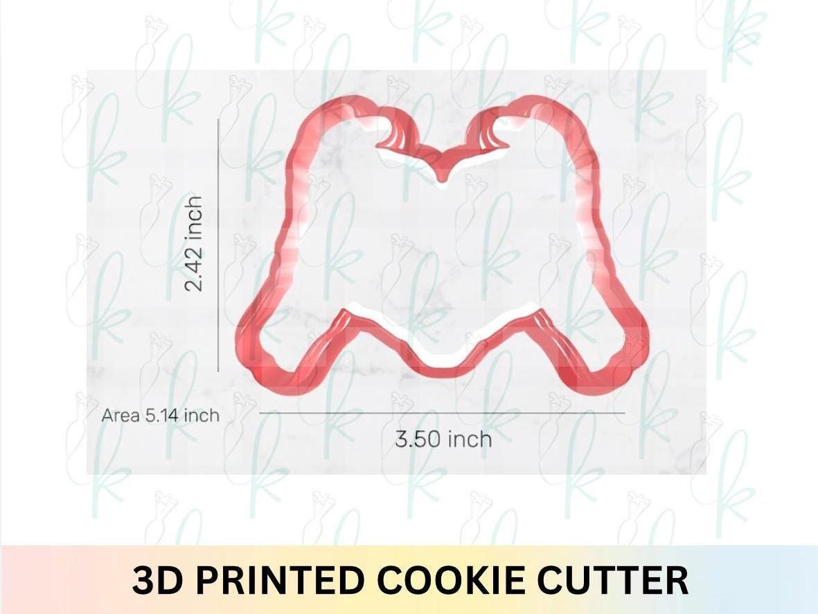 Skeleton Heart Hands Cookie Cutter