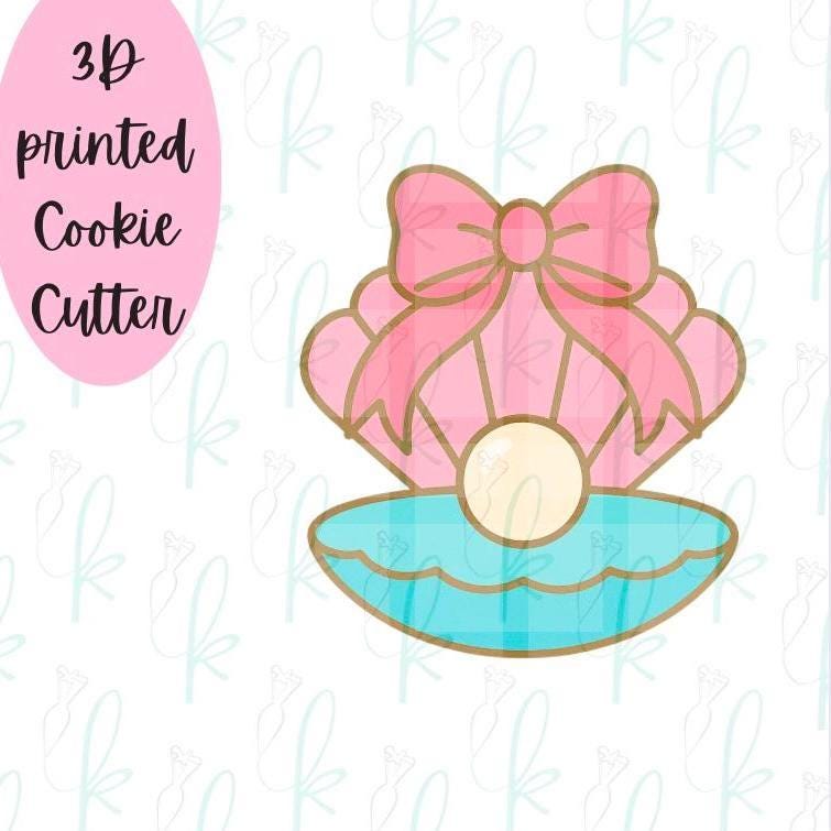 Bow Clamshell Cookie Cutter