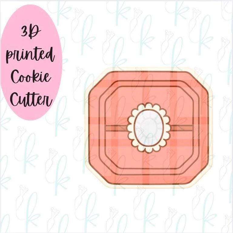 Open Ring Box Cookie Cutter