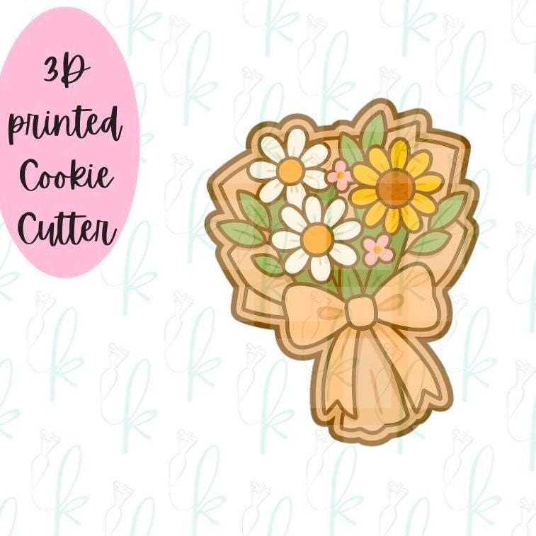 Rustic Bouquet Cookie Cutter