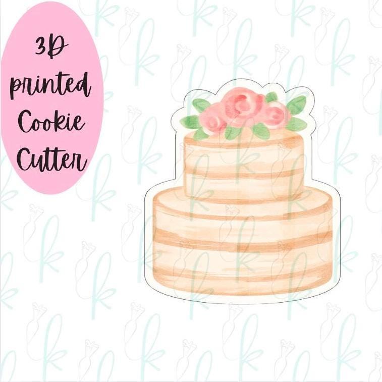 Wedding Cake 2 Cookie Cutter