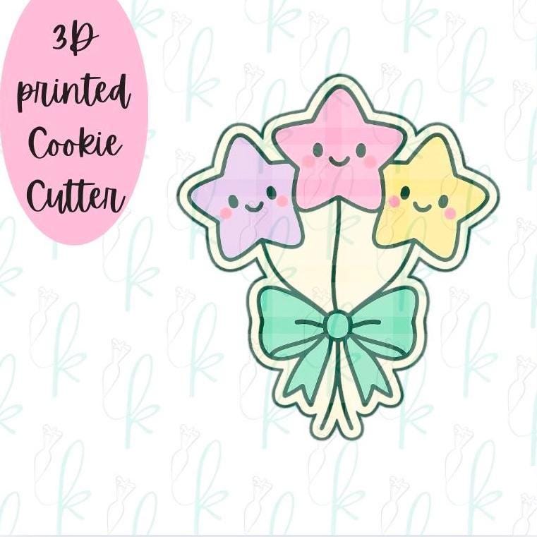 Star Balloon Trio Cookie Cutter