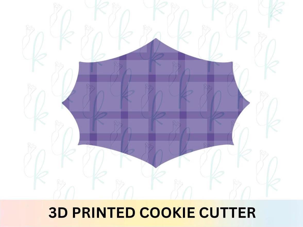Midnight Crest Plaque Cookie Cutter