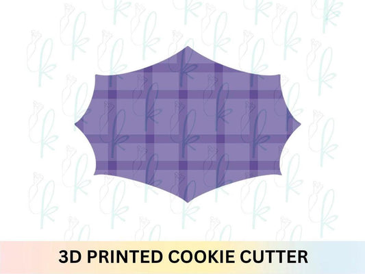 Midnight Crest Plaque Cookie Cutter