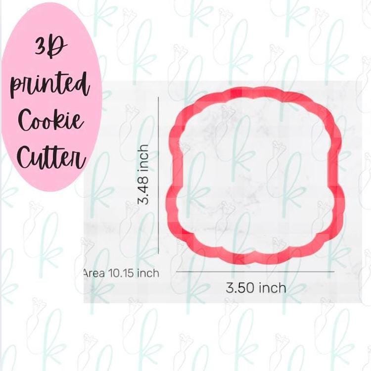 Vintage Round Cake Cookie Cutter