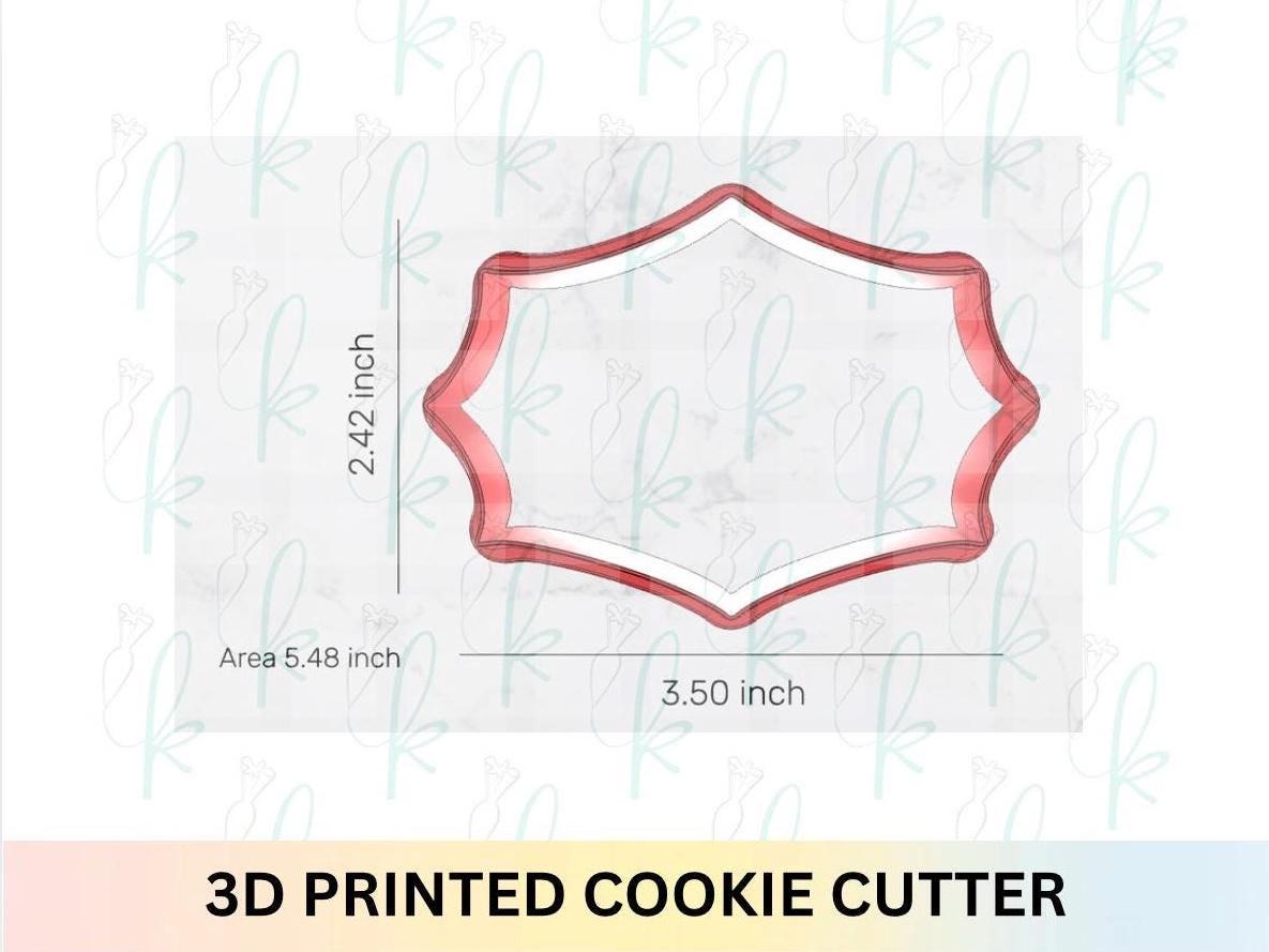 Midnight Crest Plaque Cookie Cutter