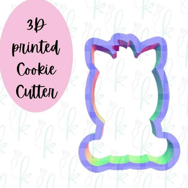 Sitting Zebra Cookie Cutter