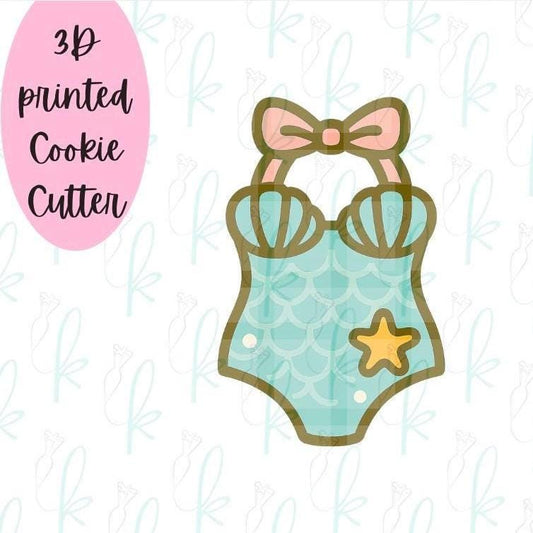 Seashell Bathing Suit Cookie Cutter