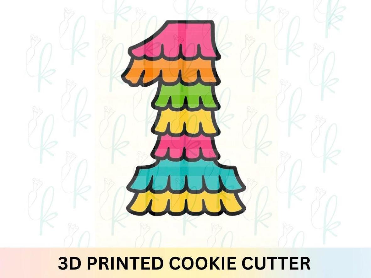 Piñata Number One Cookie Cutter