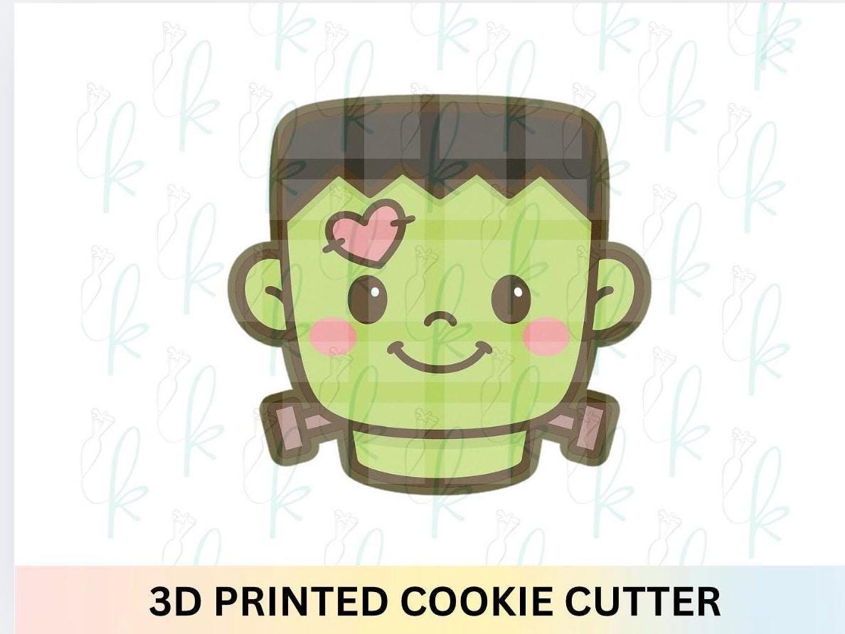 Cute Frankenstein Cookie Cutter