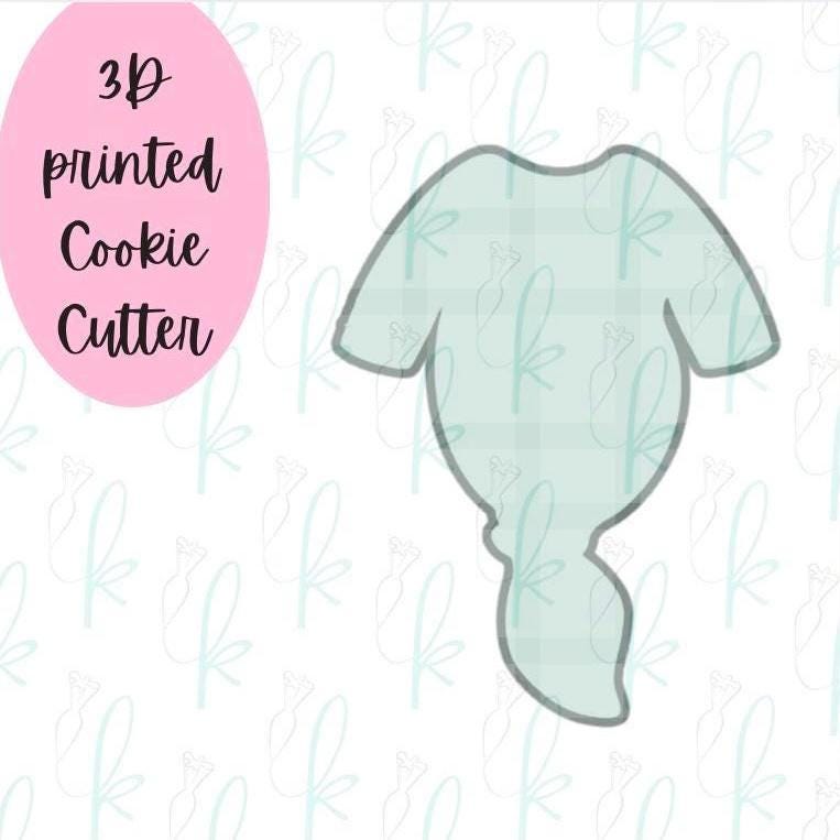 Knotted Baby Sleeper Cookie Cutter