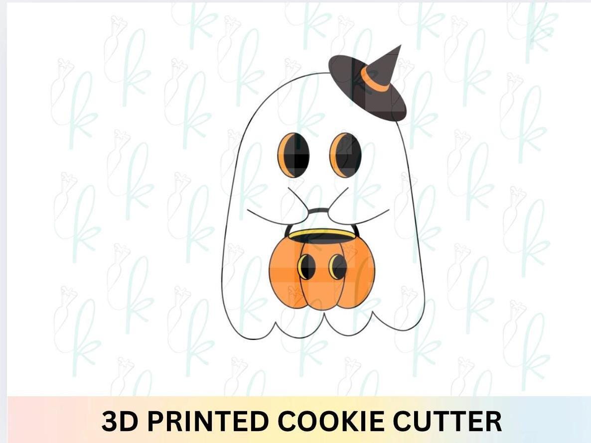 Trick or Treat Ghost Cookie Cutter