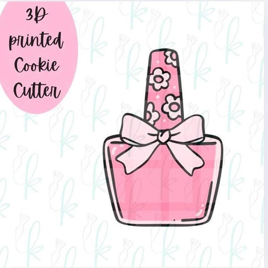 Bow Nail Polish Cookie Cutter
