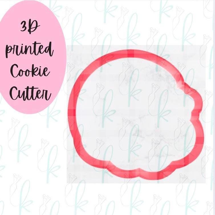 Sleepy Cloud and Moon Cookie Cutter