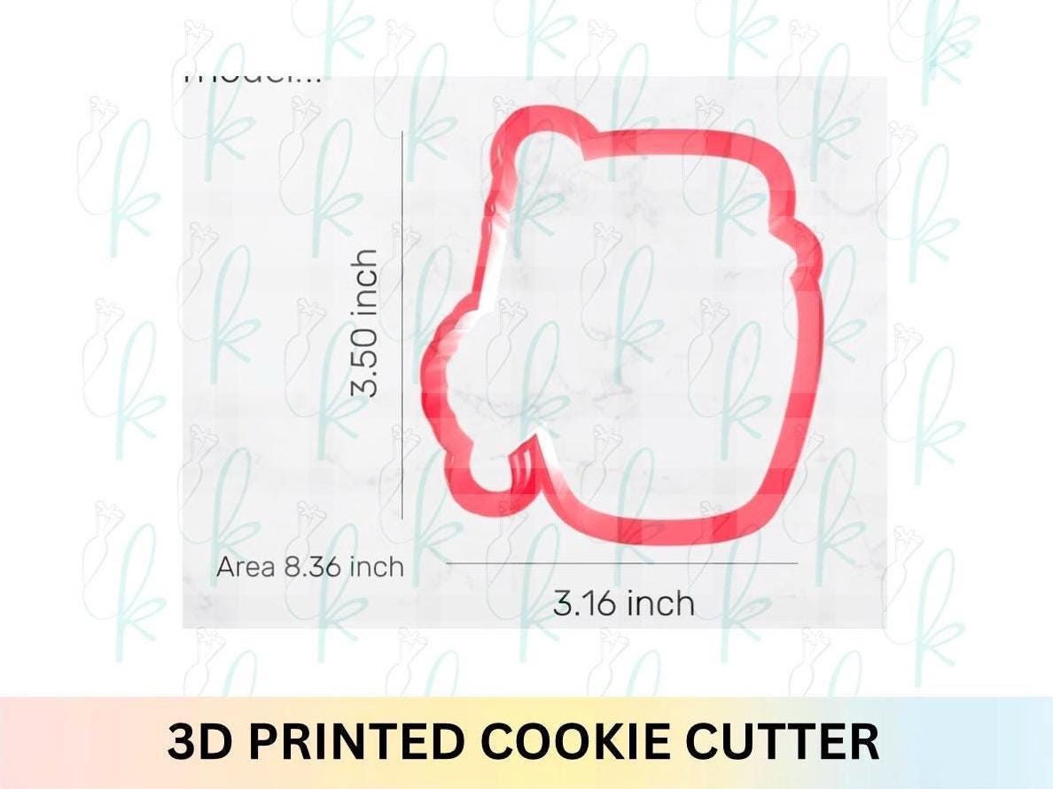 Honey Jar with Dipper Cookie Cutter
