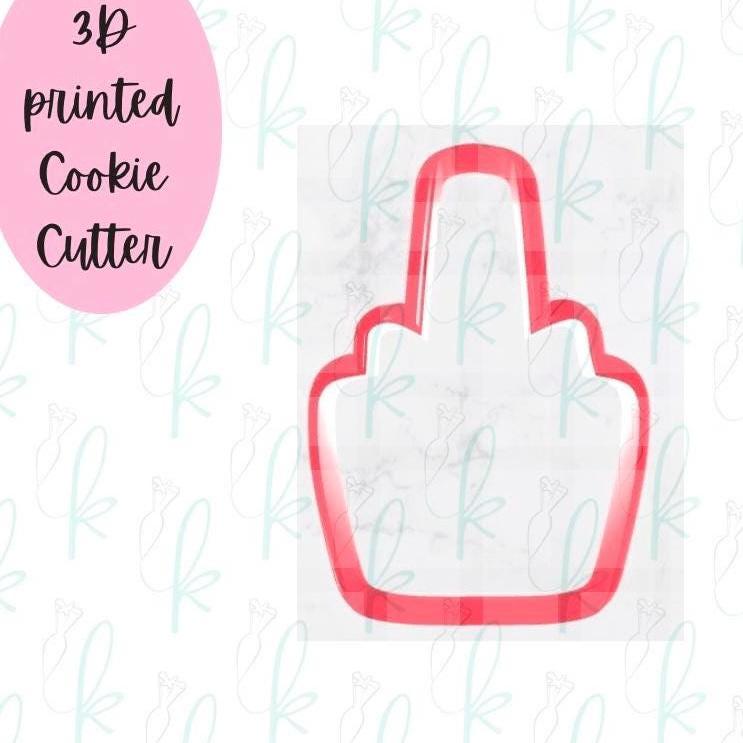 Bow Nail Polish Cookie Cutter