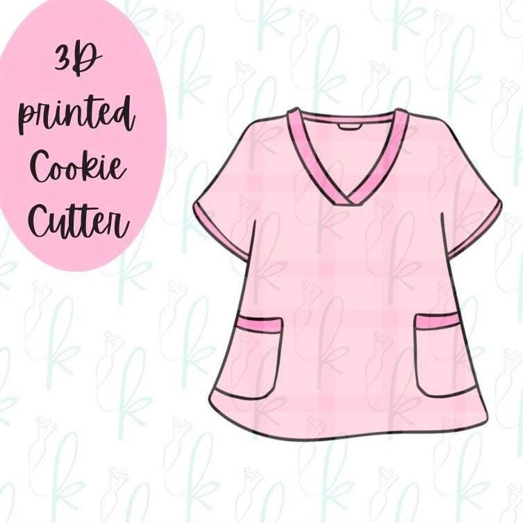 Scrub Top Cookie Cutter