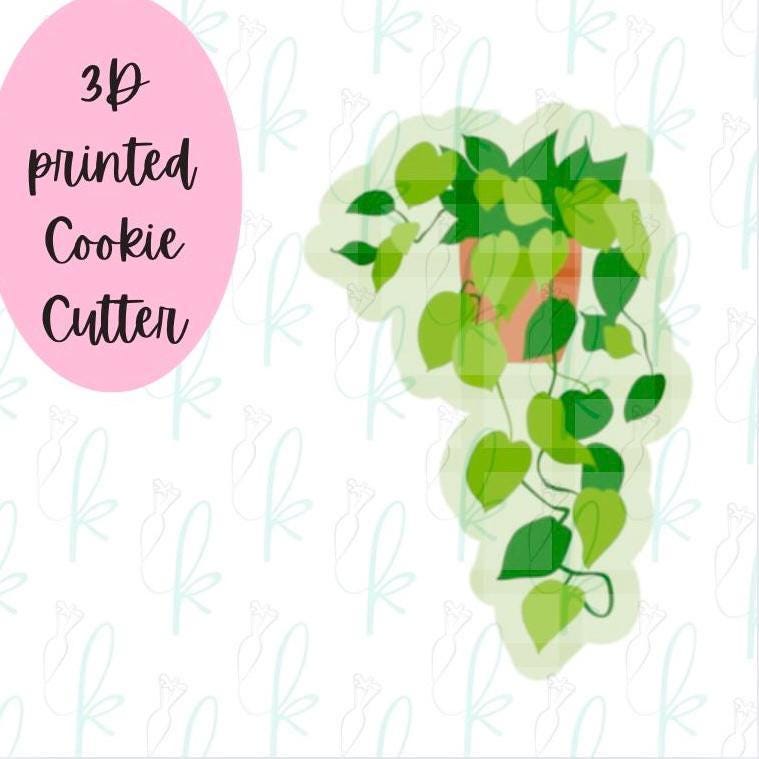 Hanging Plant Cookie Cutter