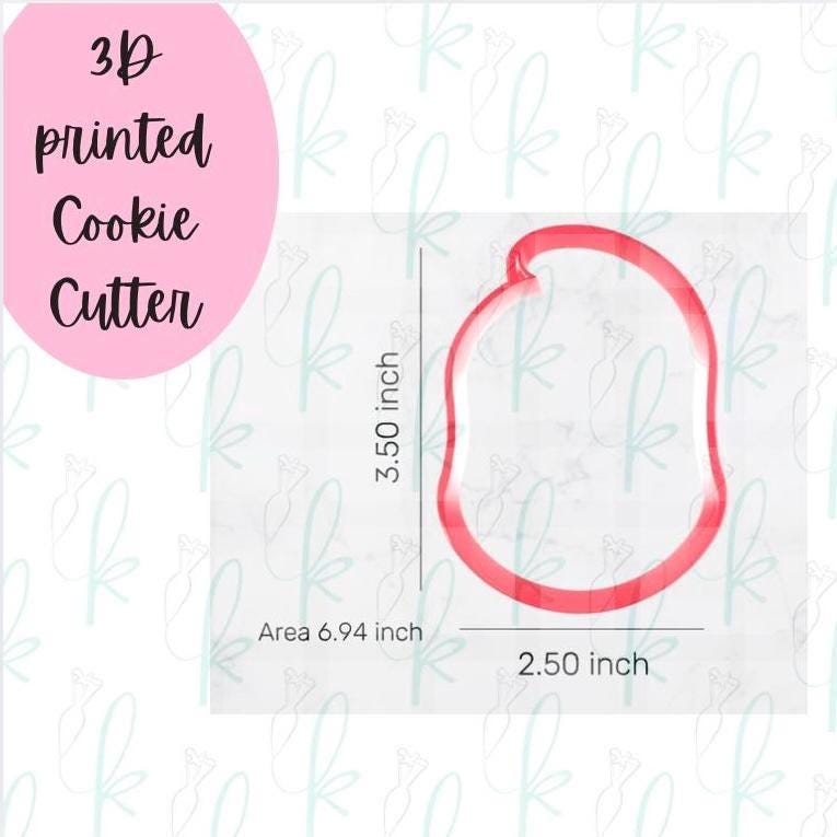 Modern Baby Bib Cookie Cutter