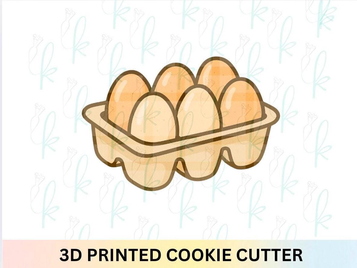 Egg Carton Cookie Cutter