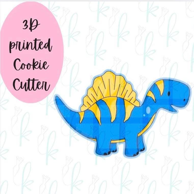 Cute Stegosaurus Cookie Cutter