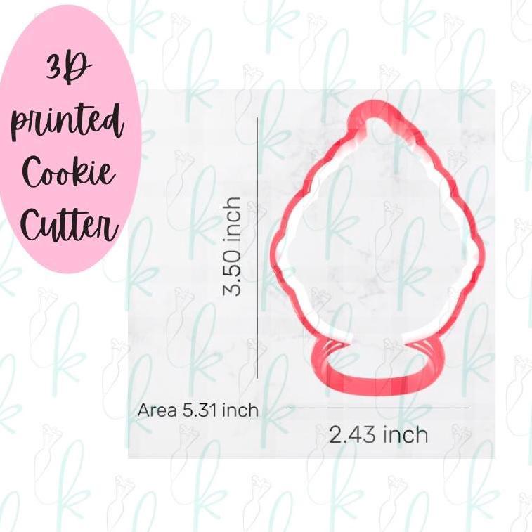 Ice Cream Sundae Cookie Cutter