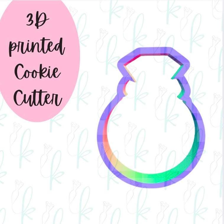 Engagement Ring with Bow Cookie Cutter