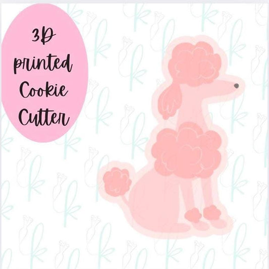Sitting Poodle Cookie Cutter