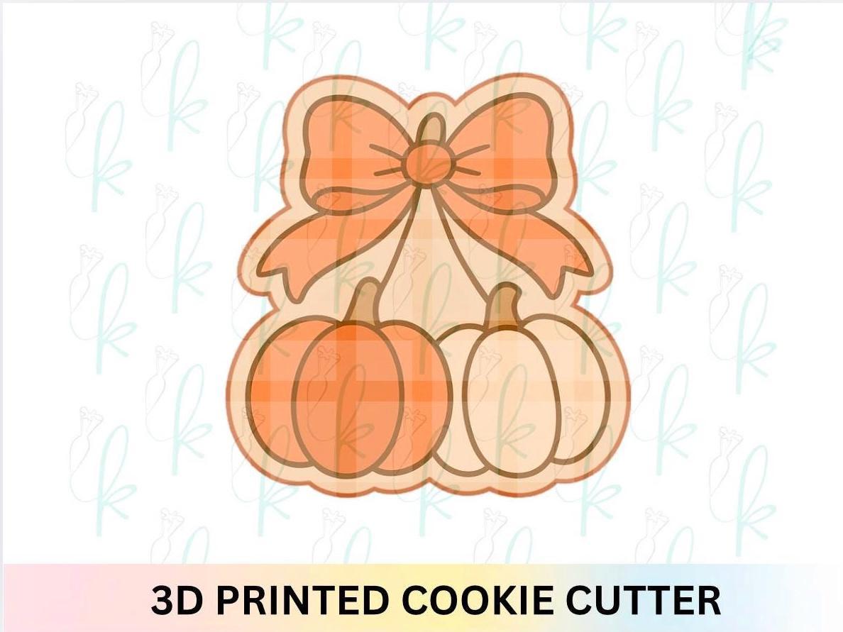 Bow Pumpkins Cookie Cutter