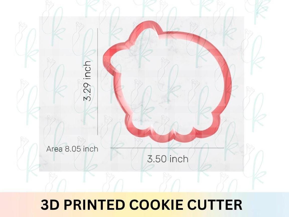 Bow Skull Cookie Cutter