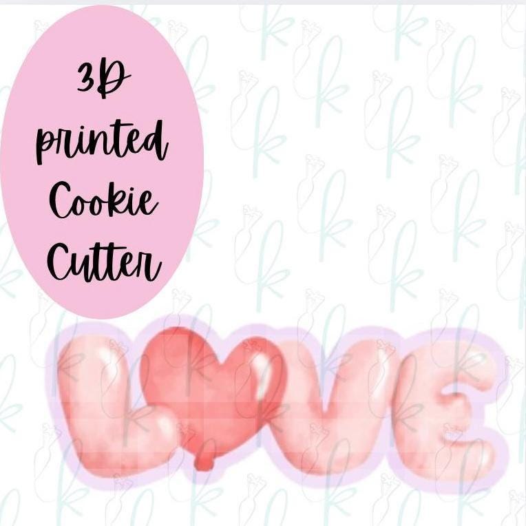 Love Balloon Cookie Cutter