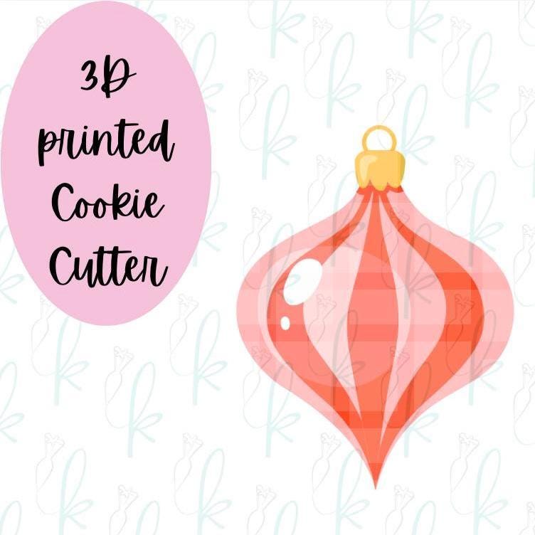 Fancy Christmas Ornament Cookie Cutter
