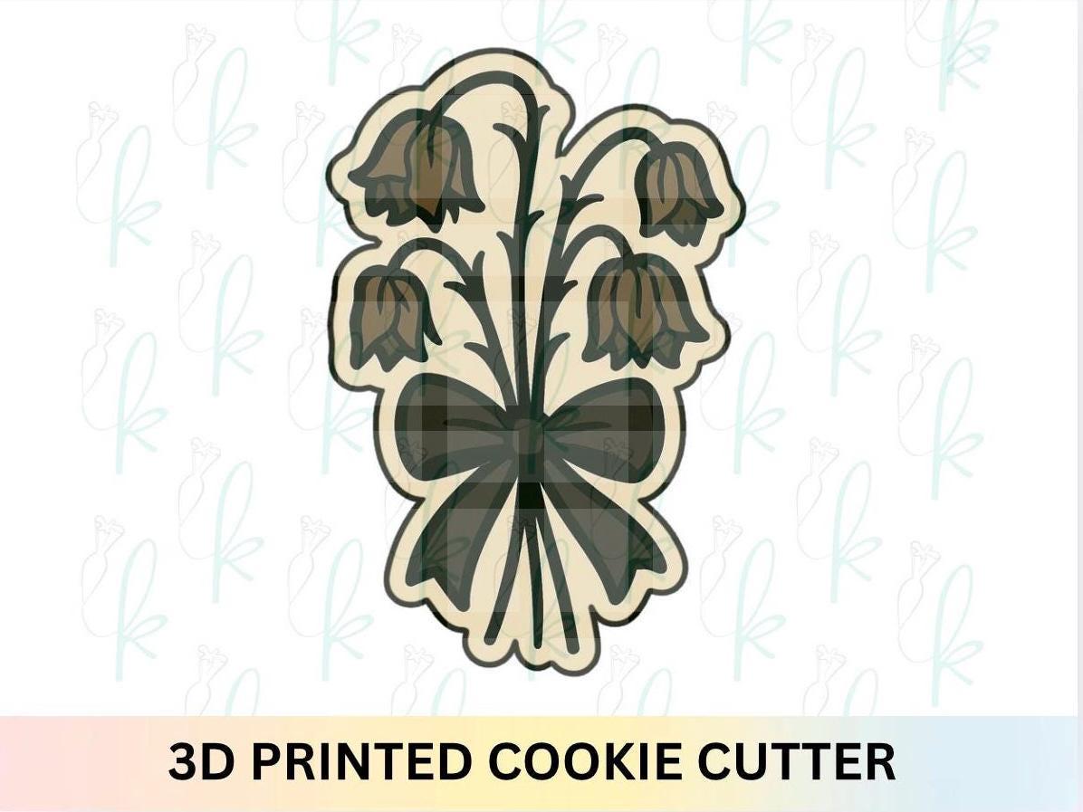 Dead Rose Bouquet Cookie Cutter