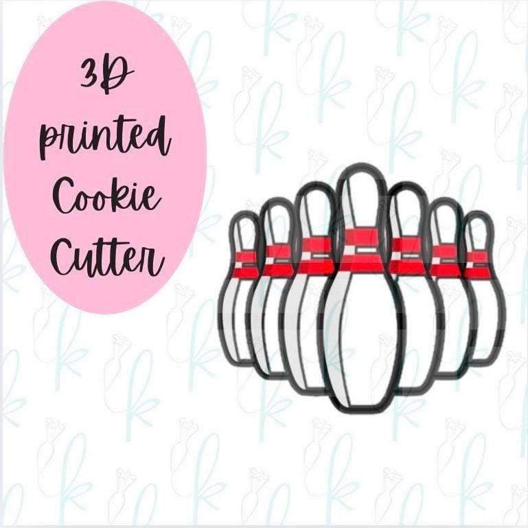 Bowling Pins Cookie Cutter