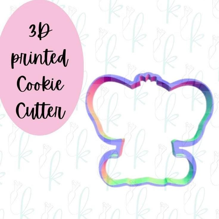 Sitting Elephant Cookie Cutter