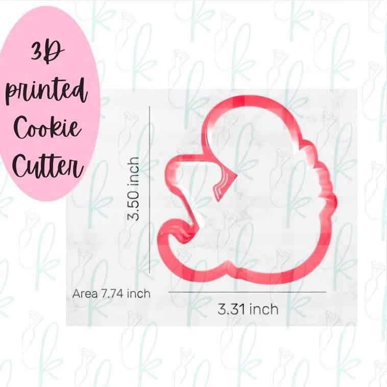 Floral Ampersand Cookie Cutter
